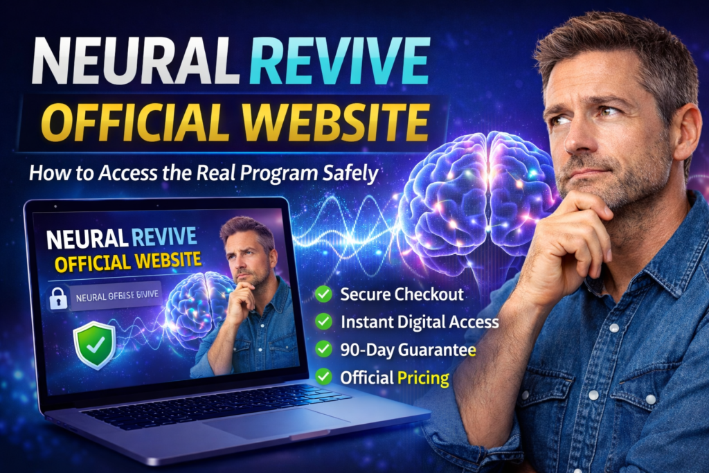 Guide showing how to access the Neural Revive official website safely in the USA
